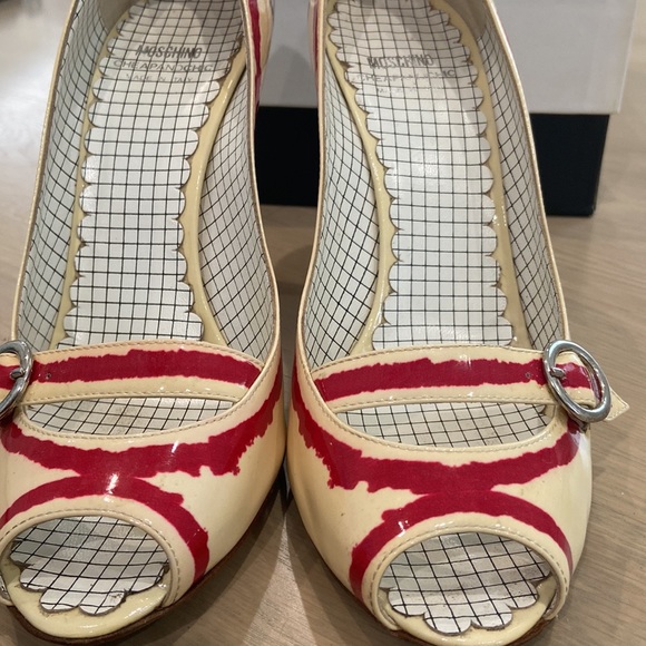 Moschino peep toe sandal - Picture 7 of 8